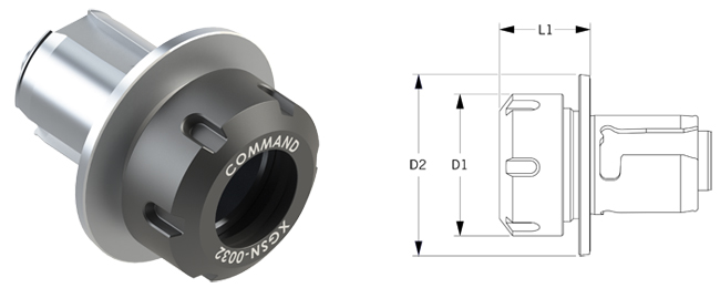 Collet Chuck Adapters Diagram
